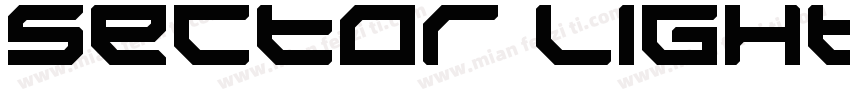 Sector Light字体转换